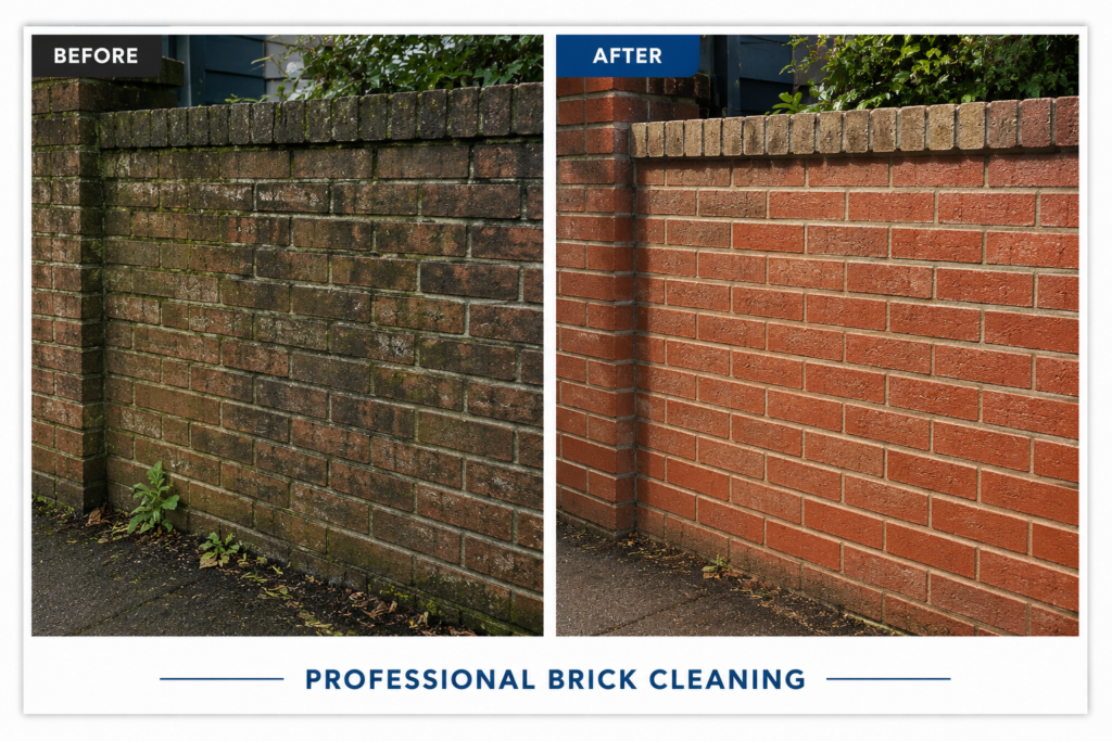 Professional Brick Cleaning