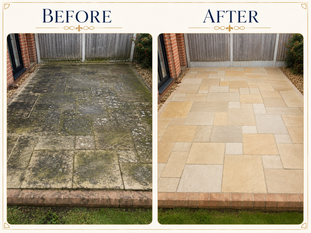 Professional Patio Pressure Washing