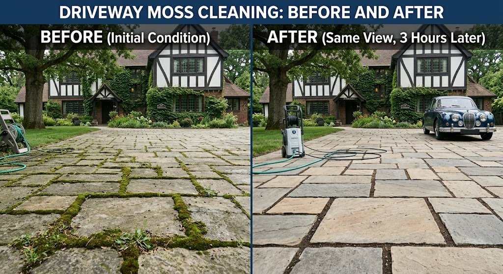 Why Is My Driveway Turning Green? Causes and Professional Cleaning Solutions 2 188cca39 81d8 4c19 9d98 d60c3703ff6f