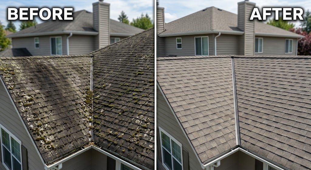 roof cleaning