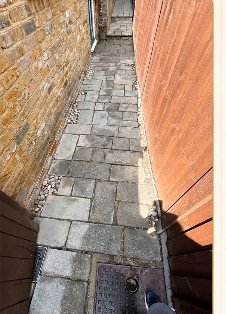 Side return path after cleaning