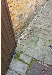 Side return path before cleaning